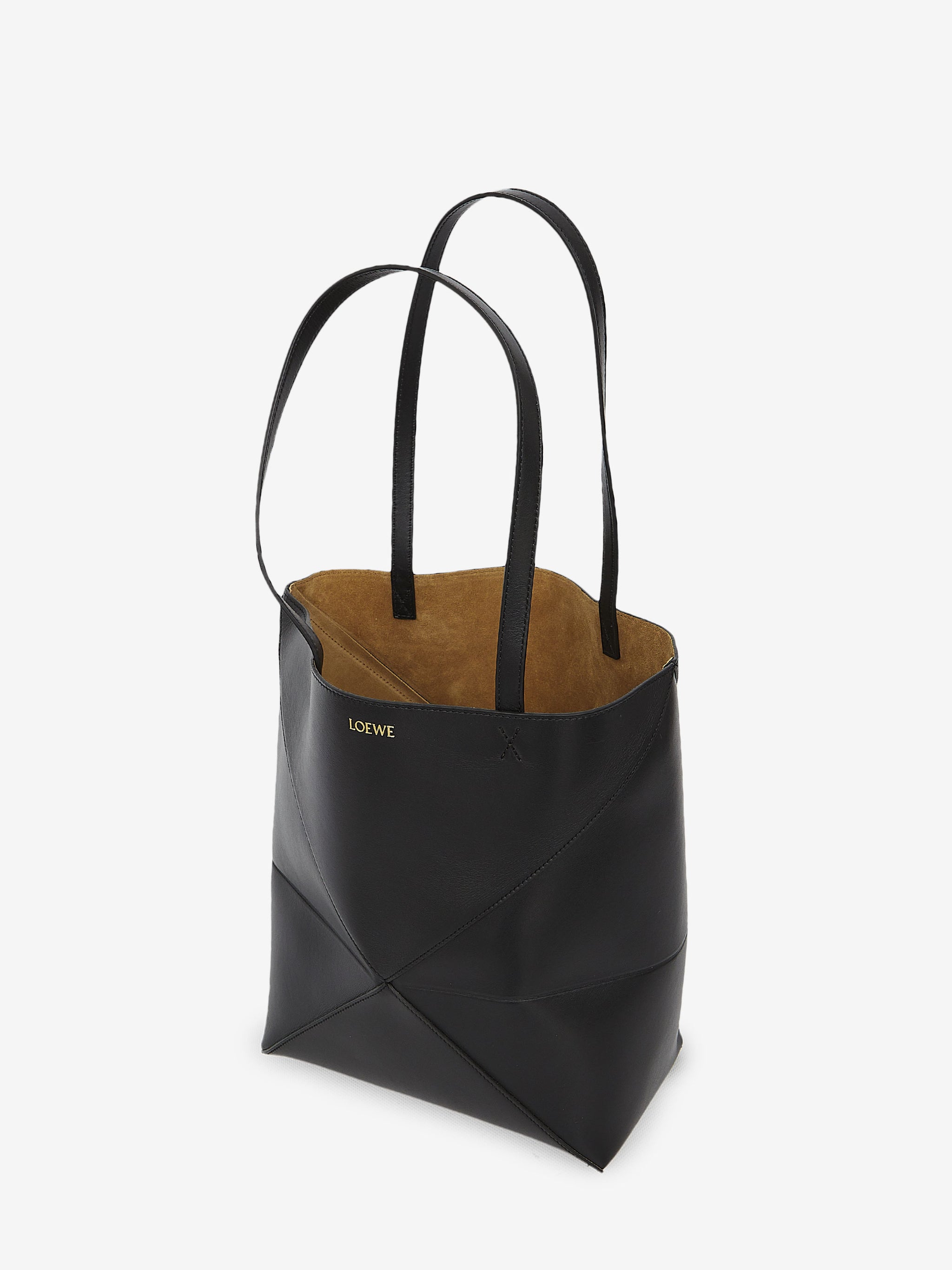 puzzle fold tote bag medium