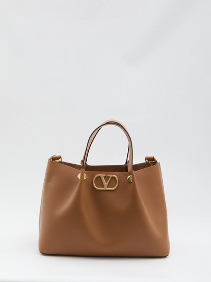VALENTINO GARAVANI OS vlogo signature tote bag medium