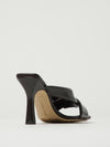 woman's heeled sandal