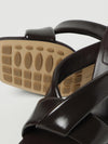 woman's heeled sandal
