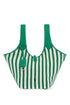 striped play tote bag in