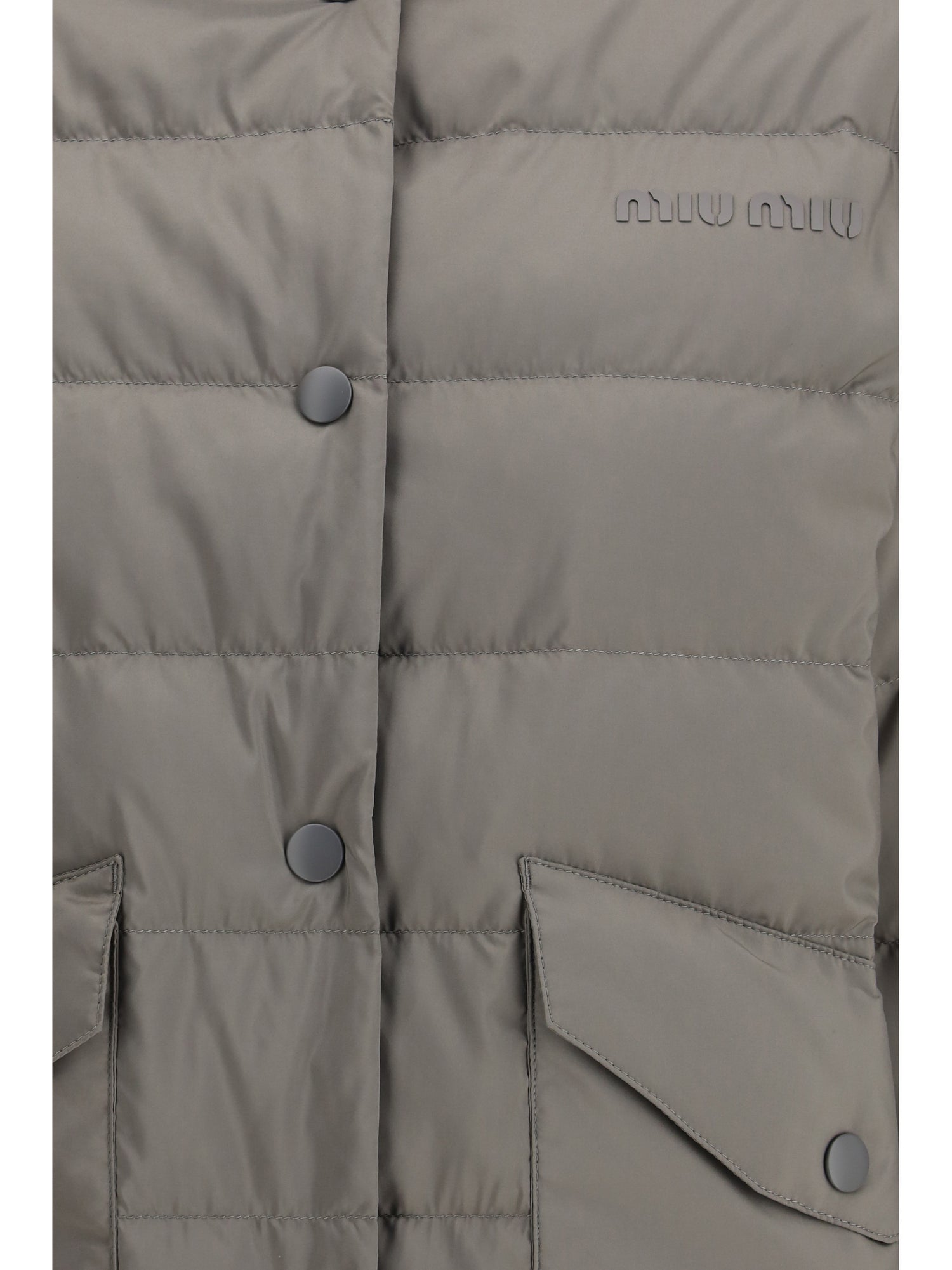 MIU MIU 38 pongé tec down jacket