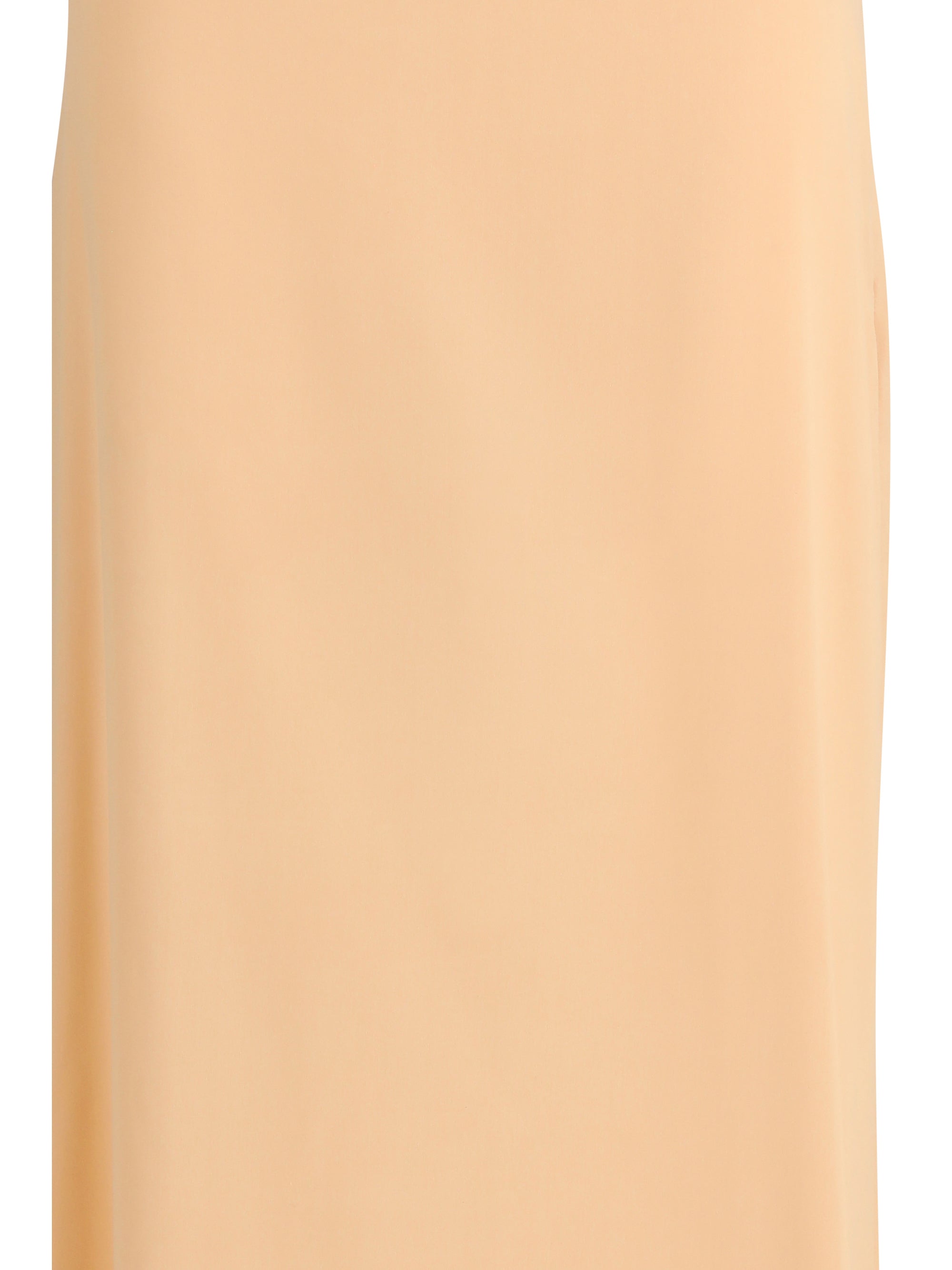 classic long silk skirt