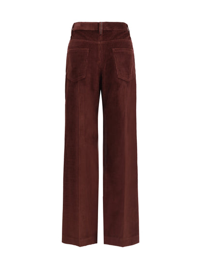 BRUNELLO CUCINELLI 42 velvet pants