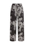 FENDI 38 ff animalier print jeans
