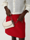 rockstud mini flap shoulder bag