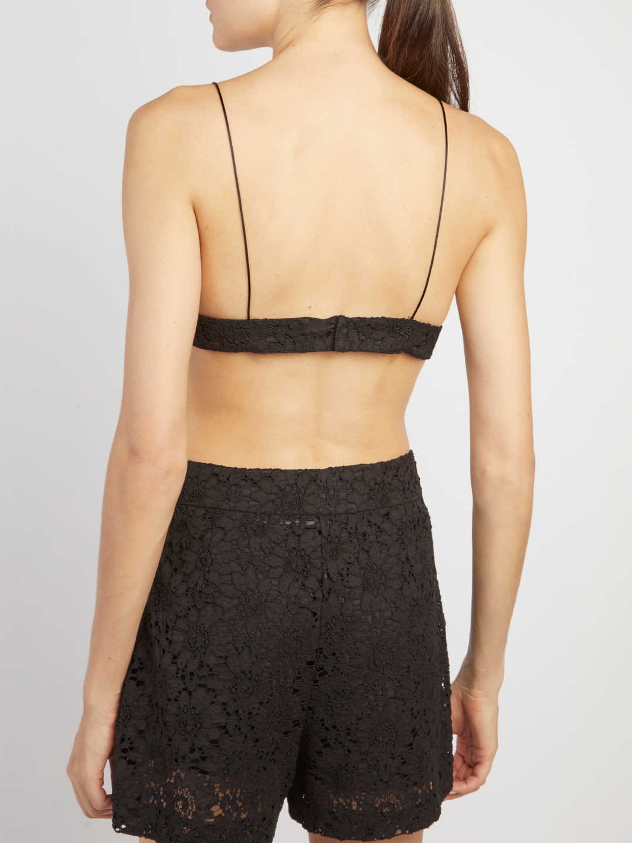 lace shorts