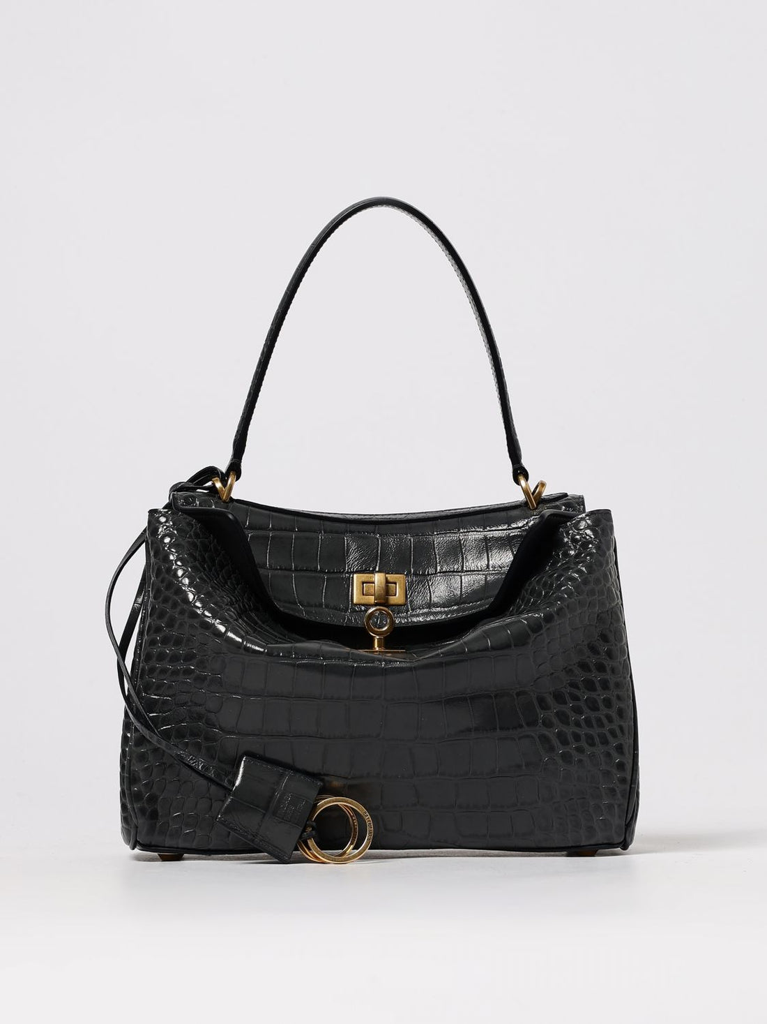 balenciaga-woman-s-shoulder-bag-7897792aa5l-black