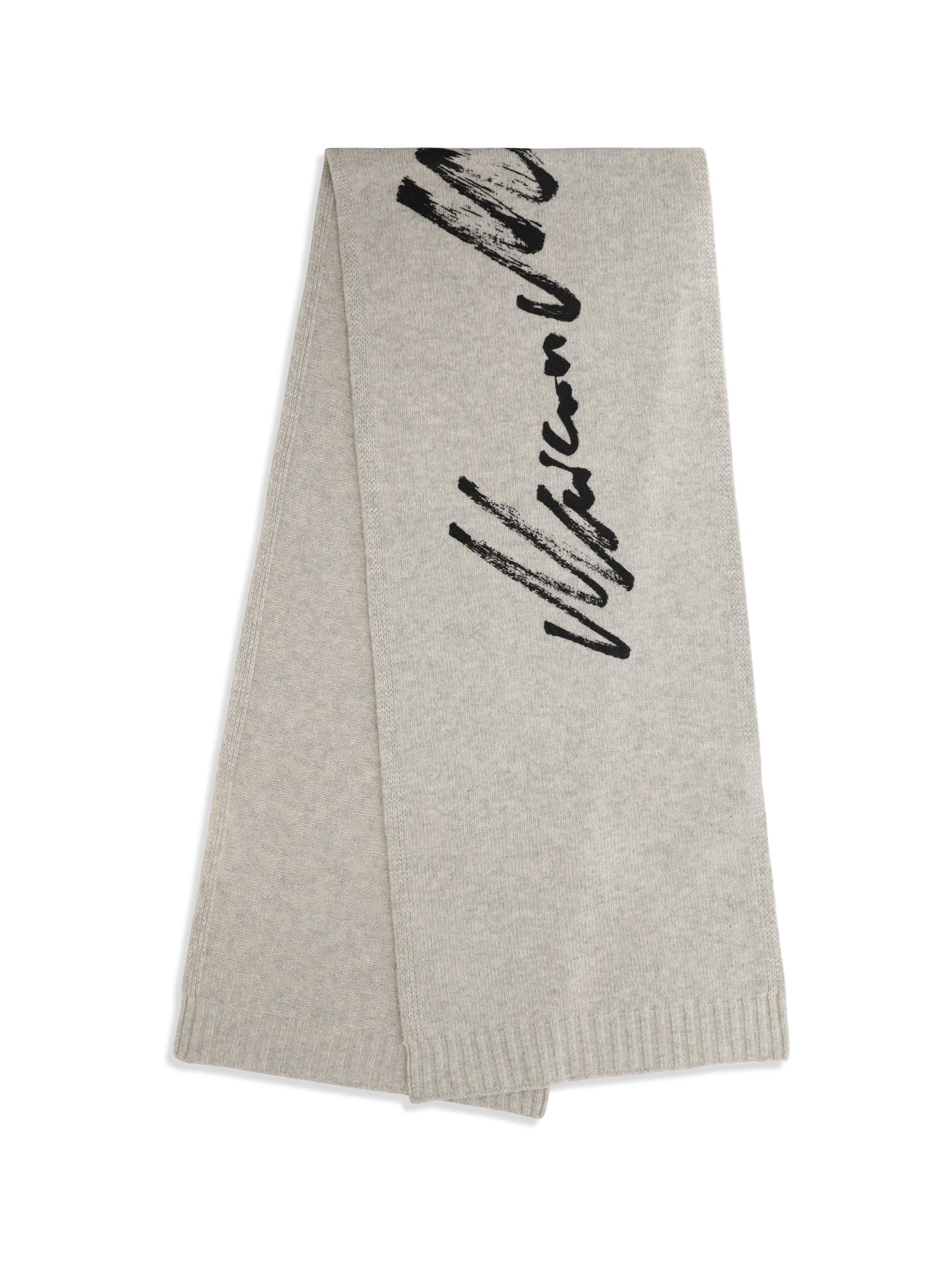 signature knitted scarf