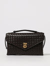 Intrecciato Knot Lock Leather Bag