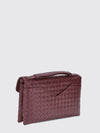 Intrecciato Knot Lock Leather Bag