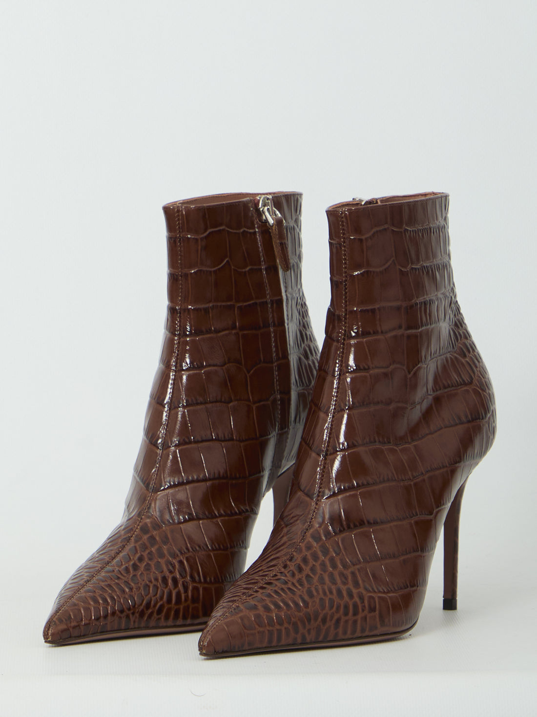 PARIS TEXAS 36 vera 85 ankle boots in chocolate