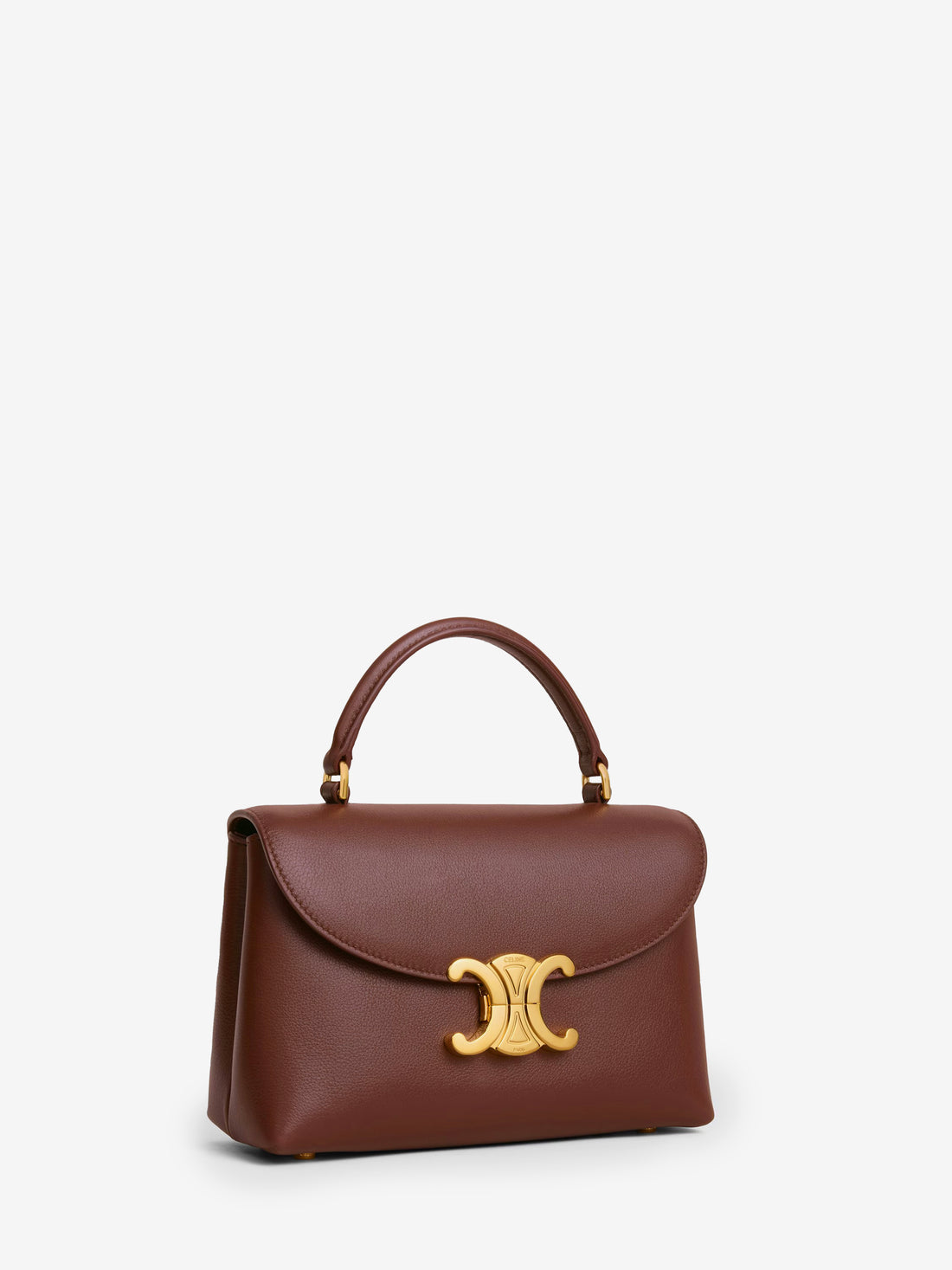 CELINE OS teen nino bag in chestnut