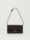 FF Jacquard Baguette Shoulder Bag
