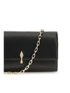 bettina leather wallet with chain