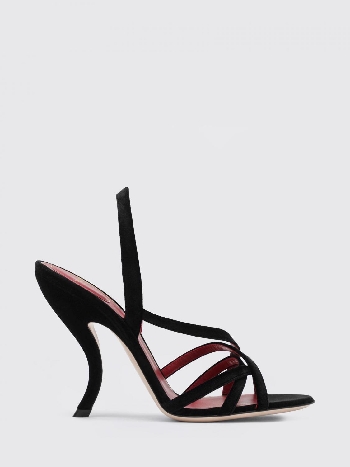 woman's heeled sandal