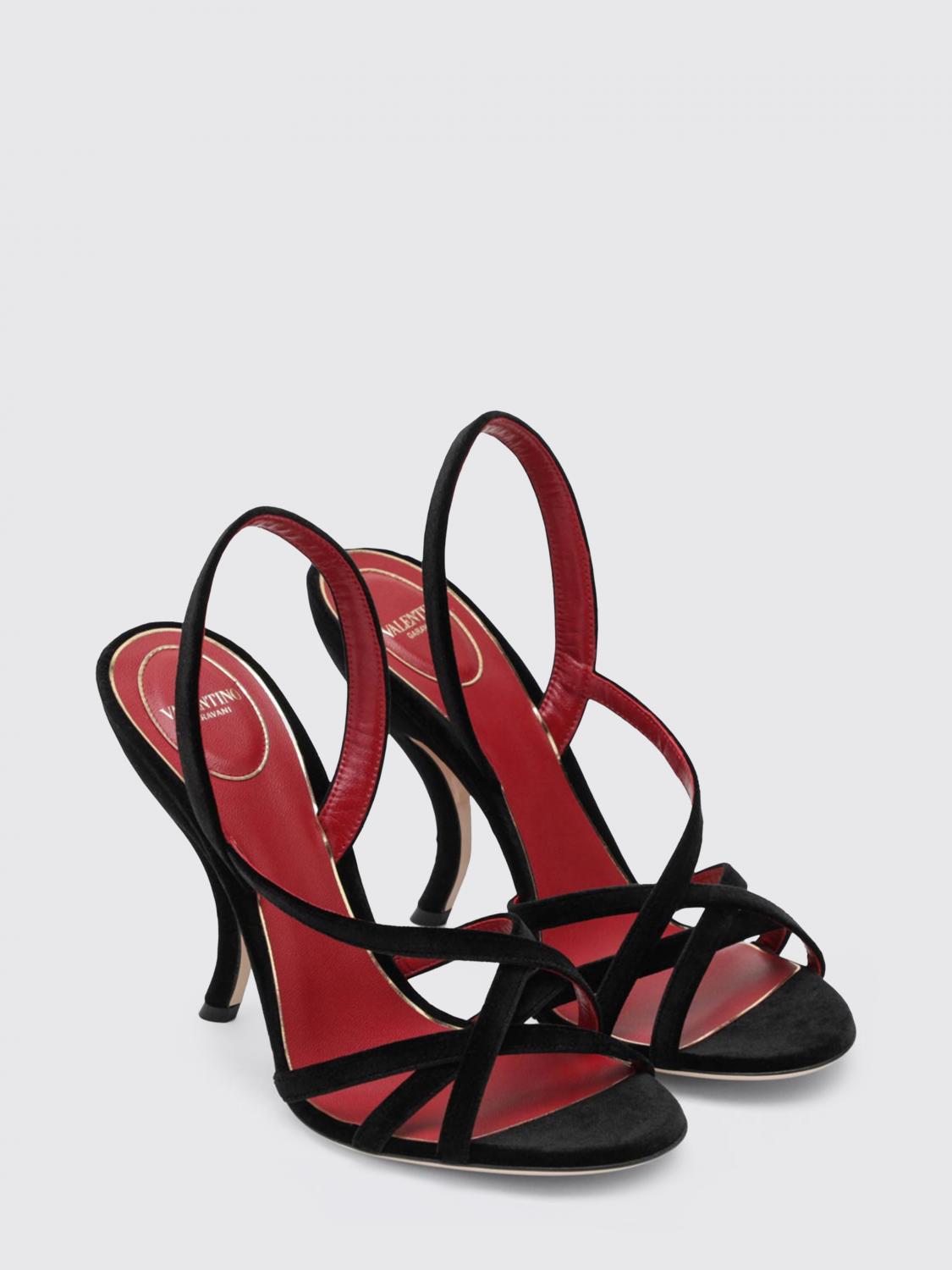 woman's heeled sandal