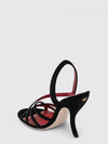 woman's heeled sandal