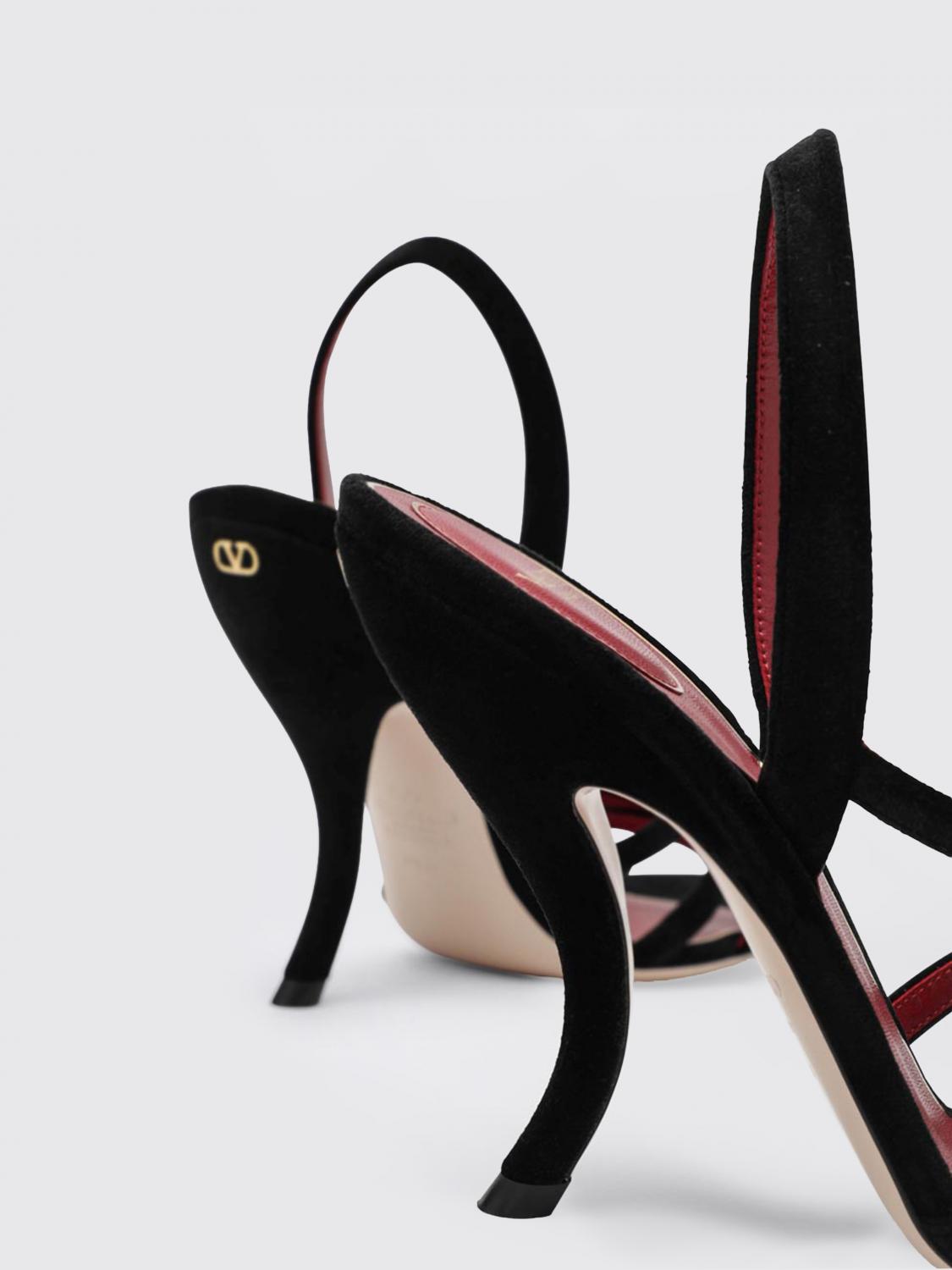 woman's heeled sandal