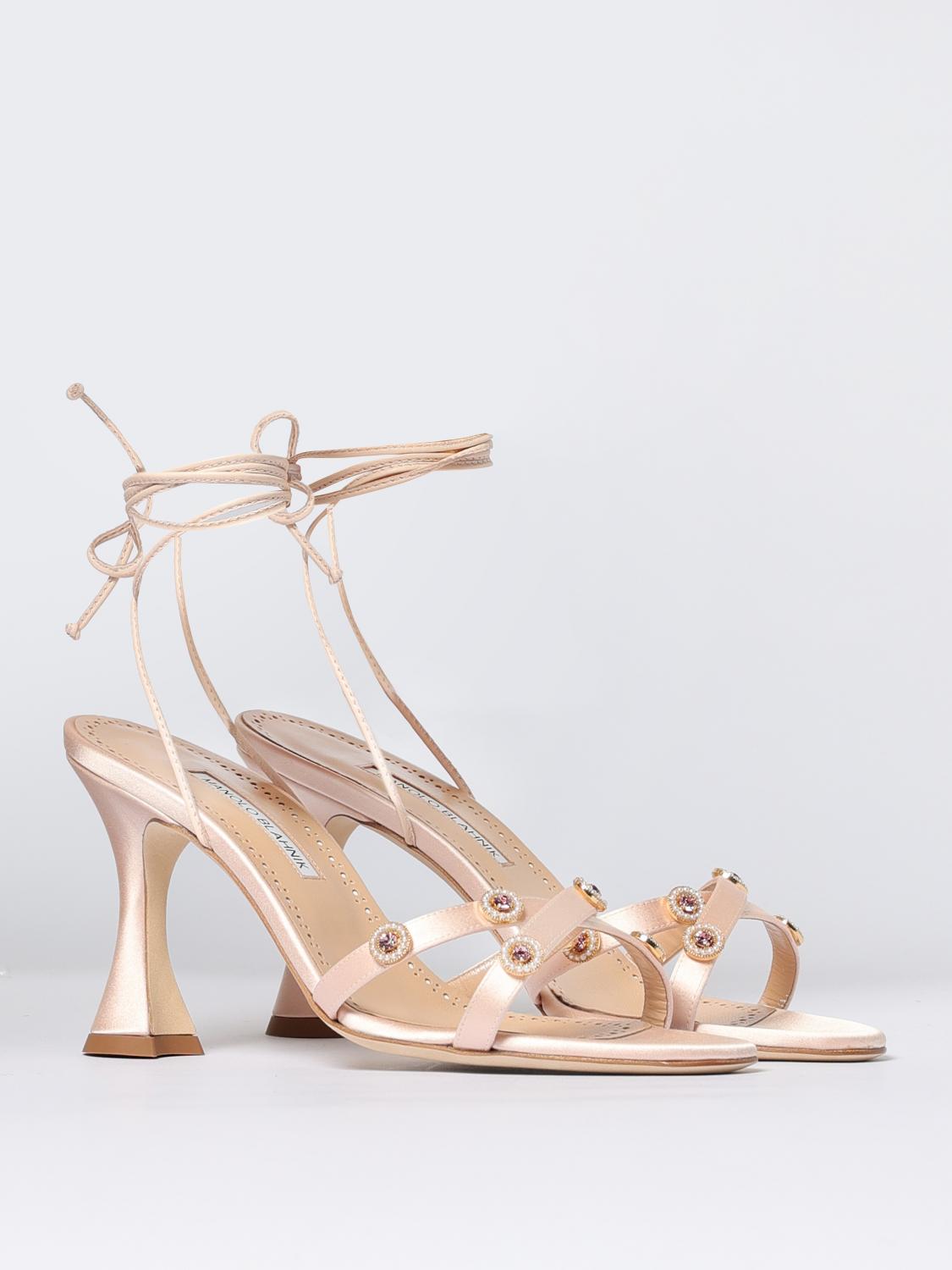 woman's heeled sandal