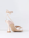 woman's heeled sandal