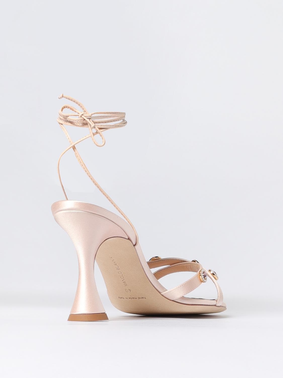woman's heeled sandal