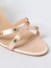 woman's heeled sandal