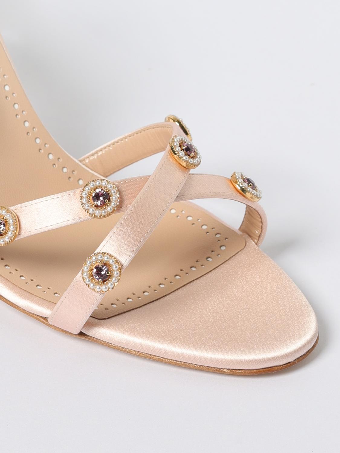 woman's heeled sandal