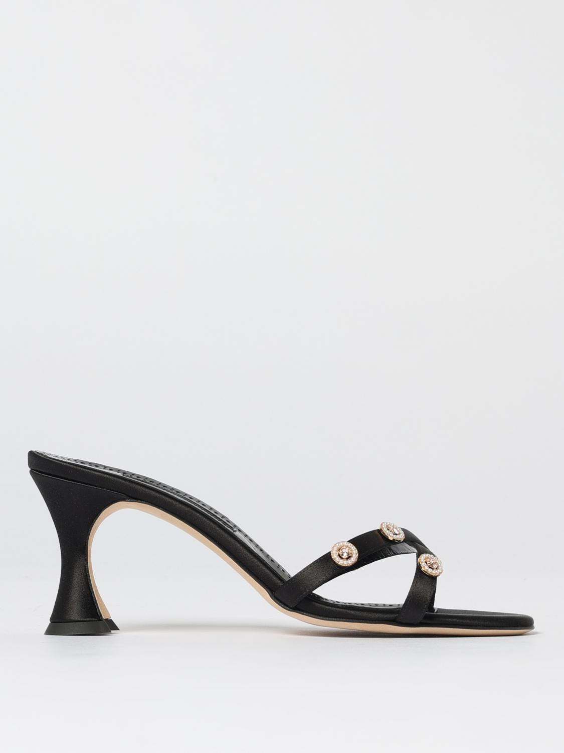 woman's heeled sandal
