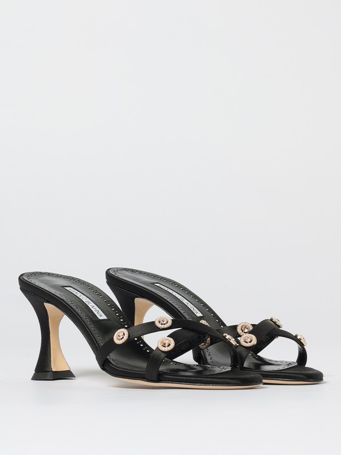 woman's heeled sandal