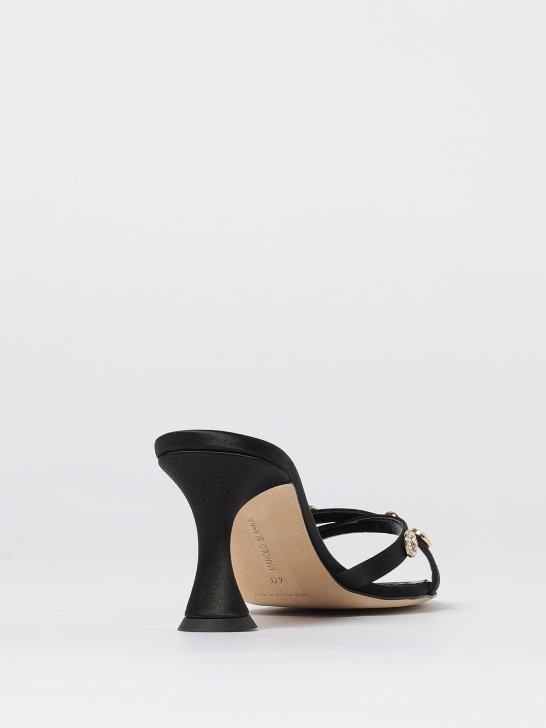 woman's heeled sandal
