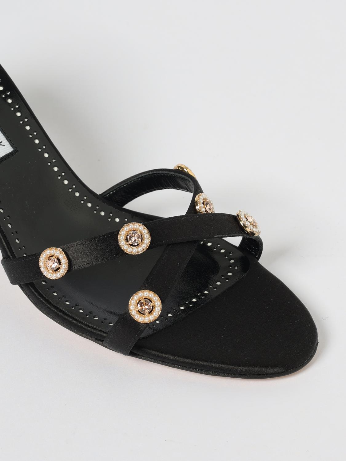 woman's heeled sandal