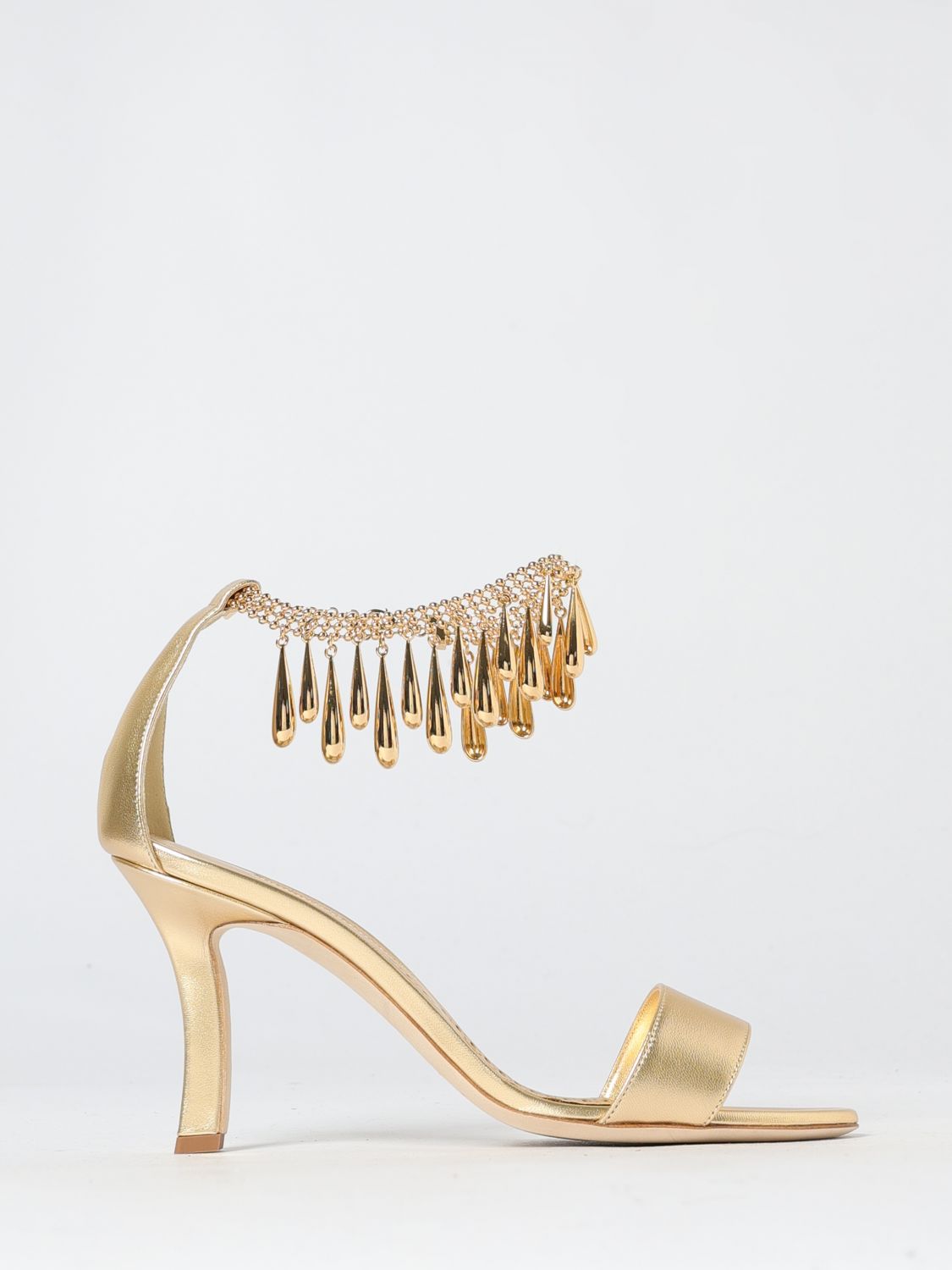 woman's heeled sandal