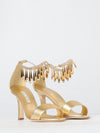 woman's heeled sandal