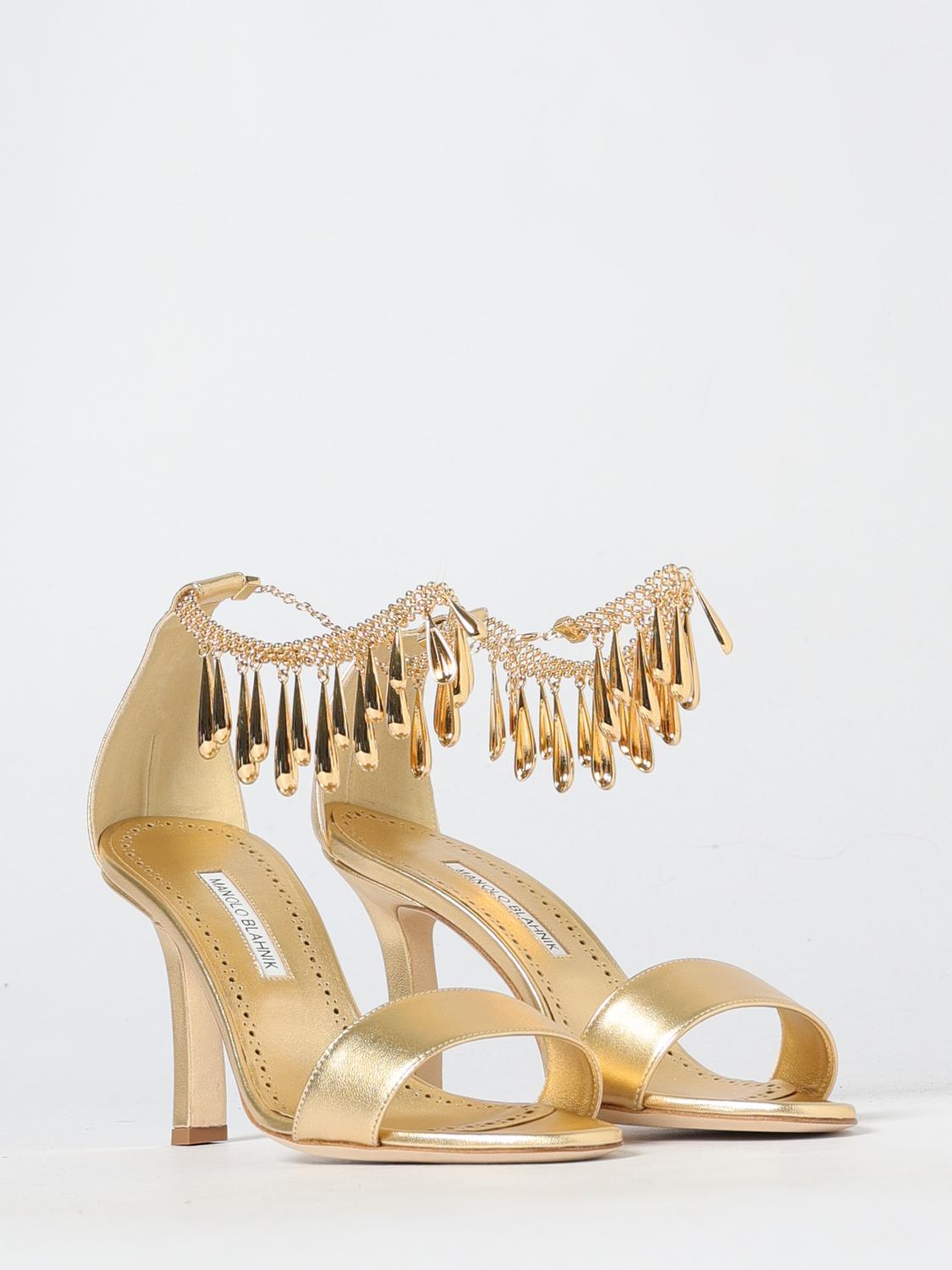 woman's heeled sandal