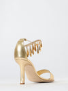 woman's heeled sandal