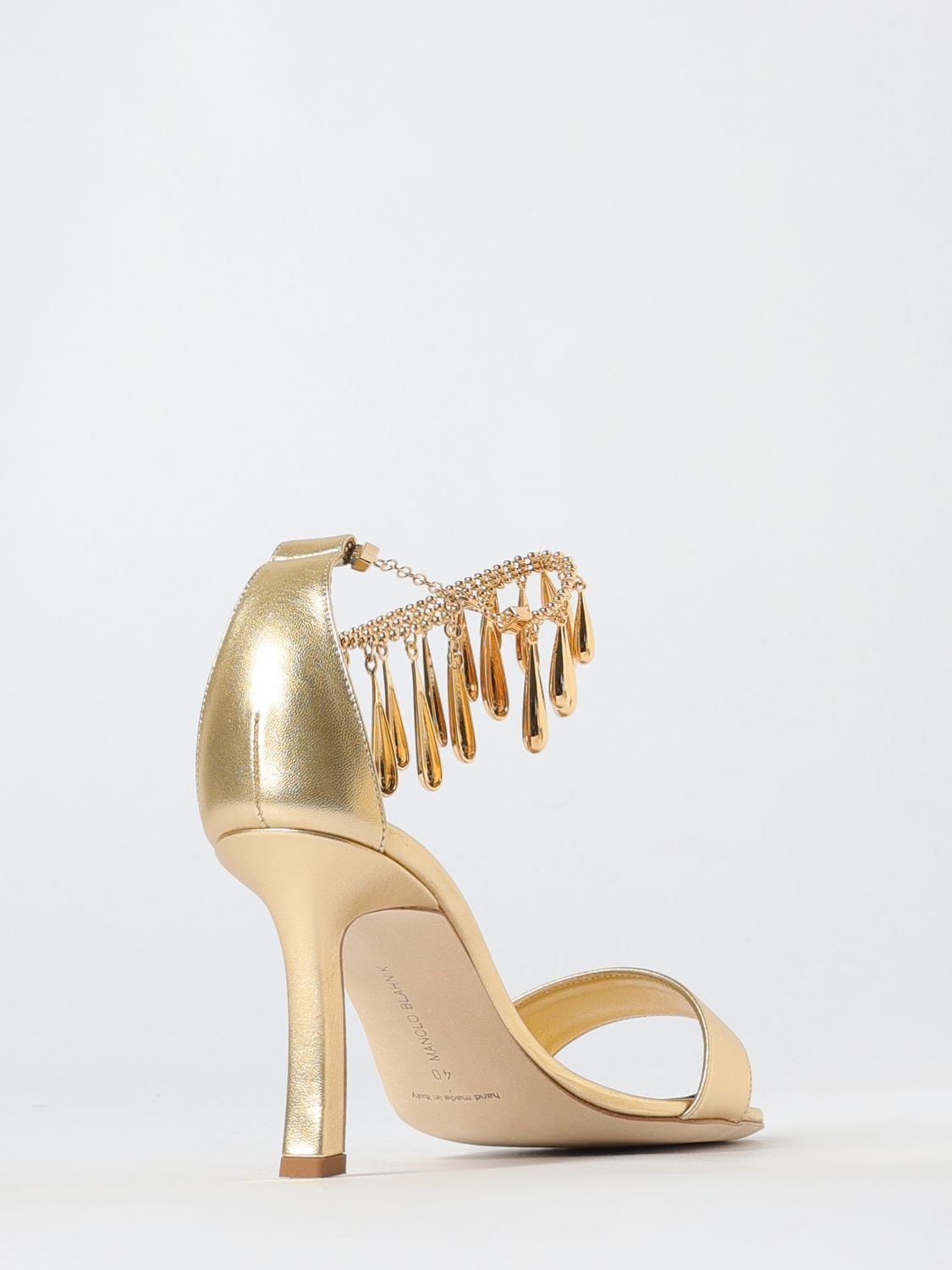 woman's heeled sandal