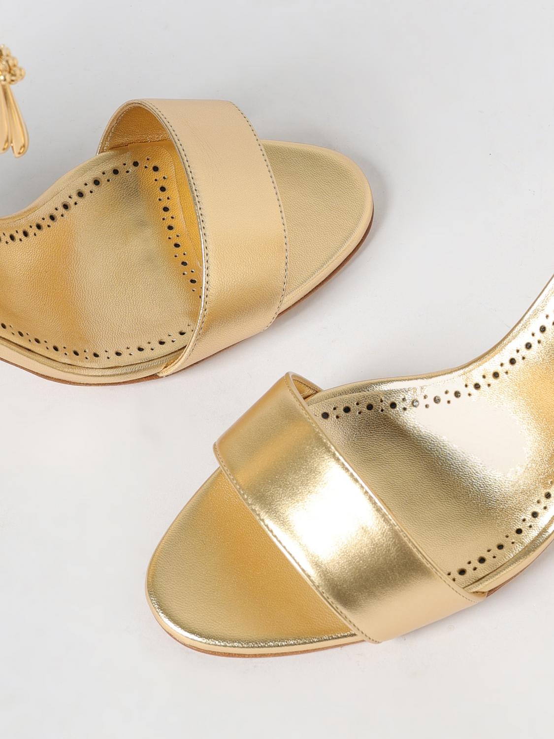 woman's heeled sandal