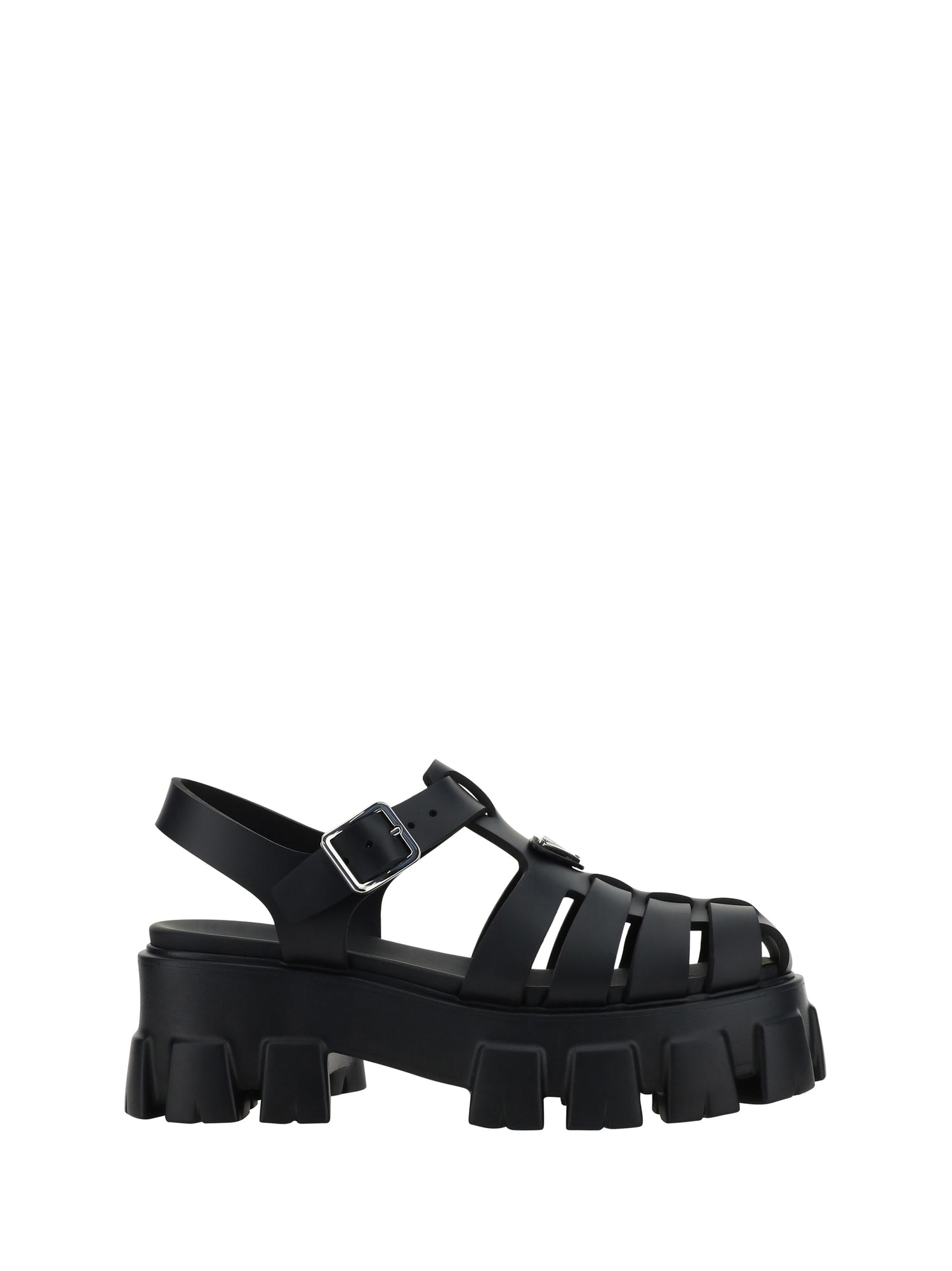 PRADA 37 oversize sandals 