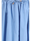 poplin drawstring skirt