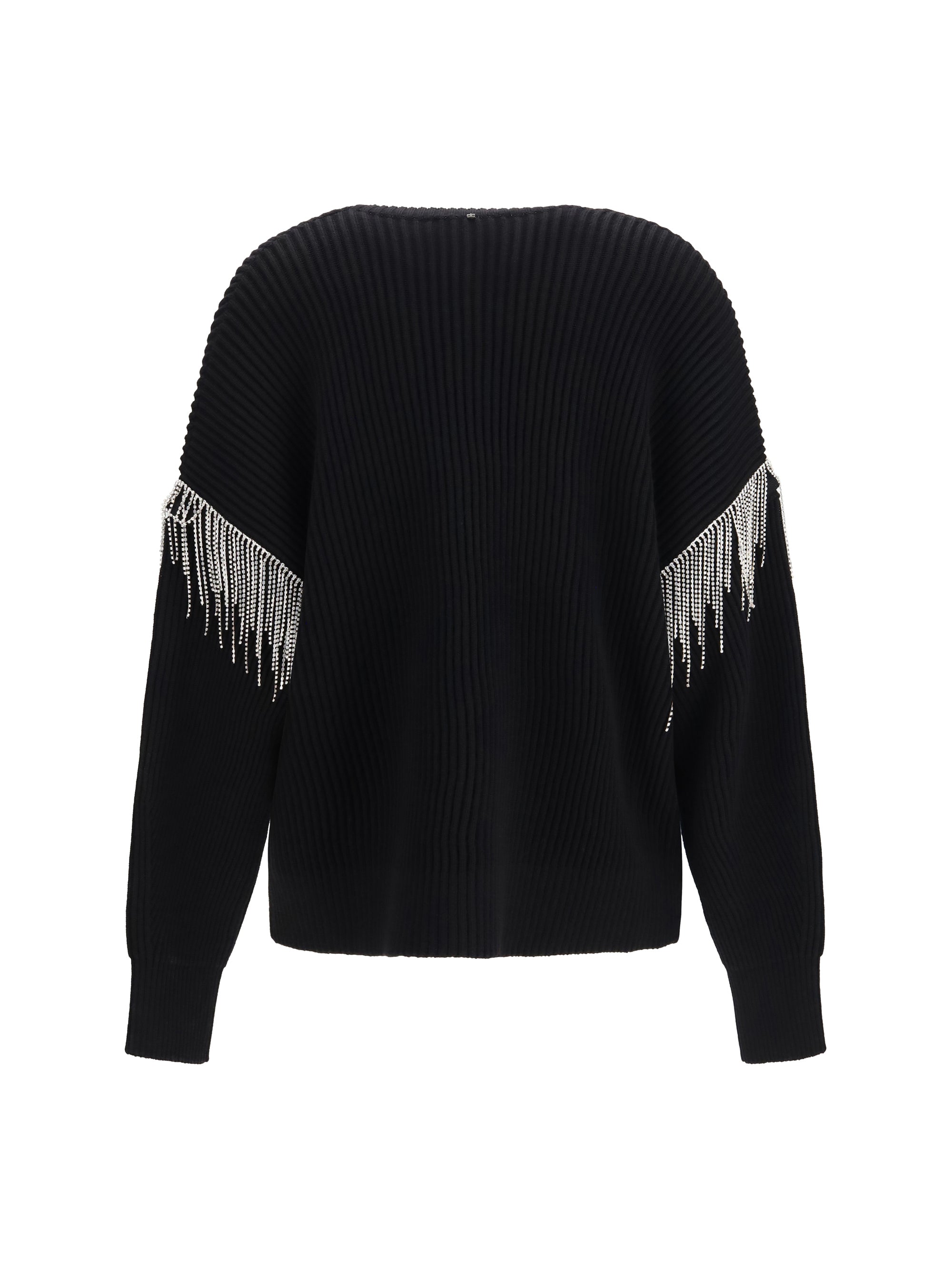 pagine virgin wool cardigan with sparkling details