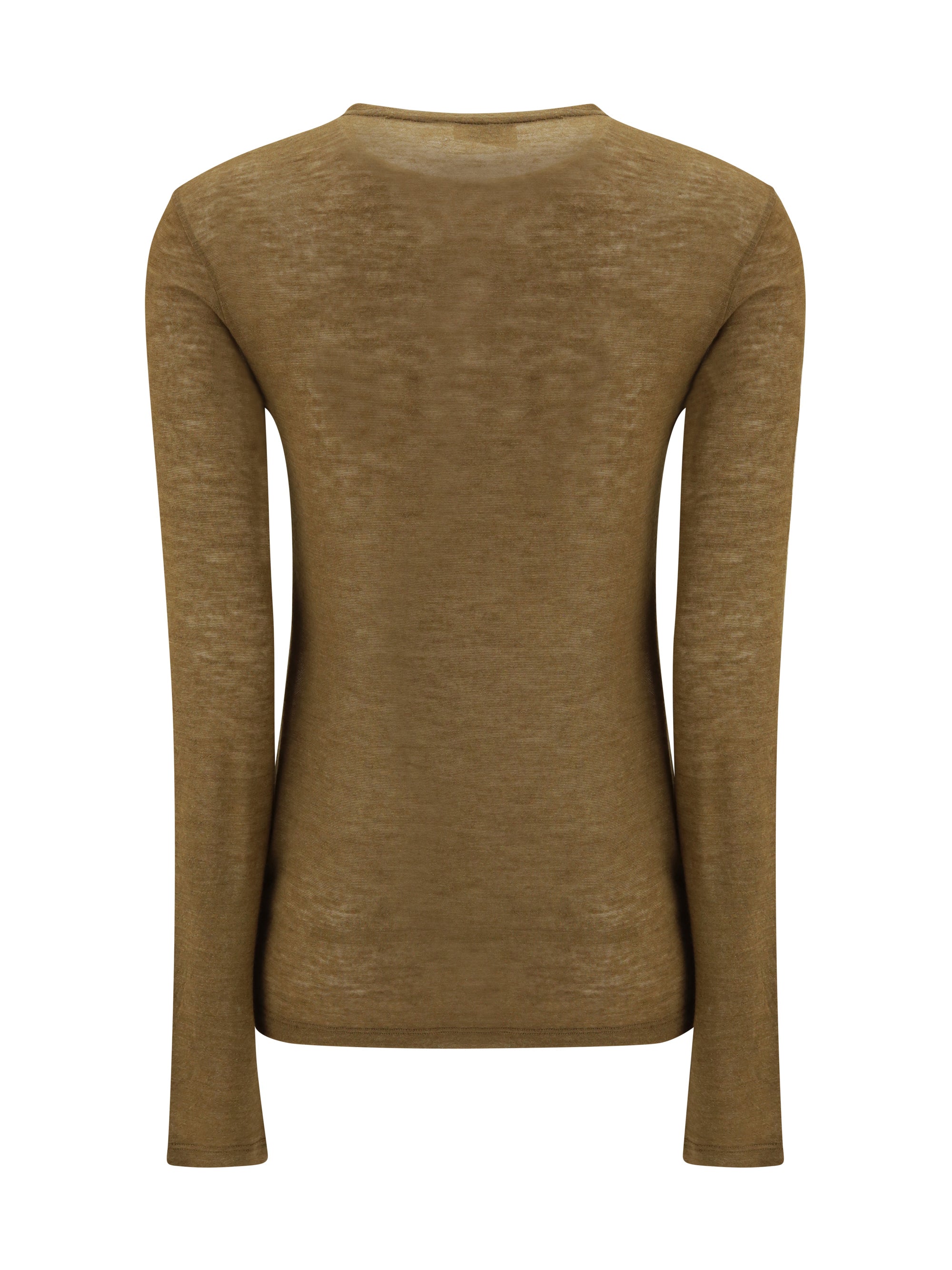 SAINT LAURENT L short-sleeved t-shirt in cashmere and silk 