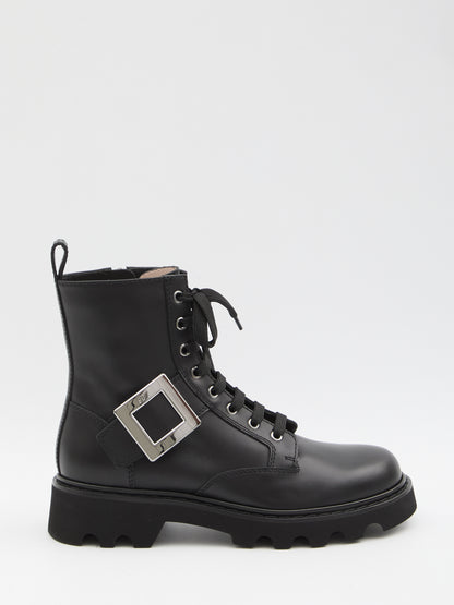 ROGER VIVIER 36½ viv rangers combat boots