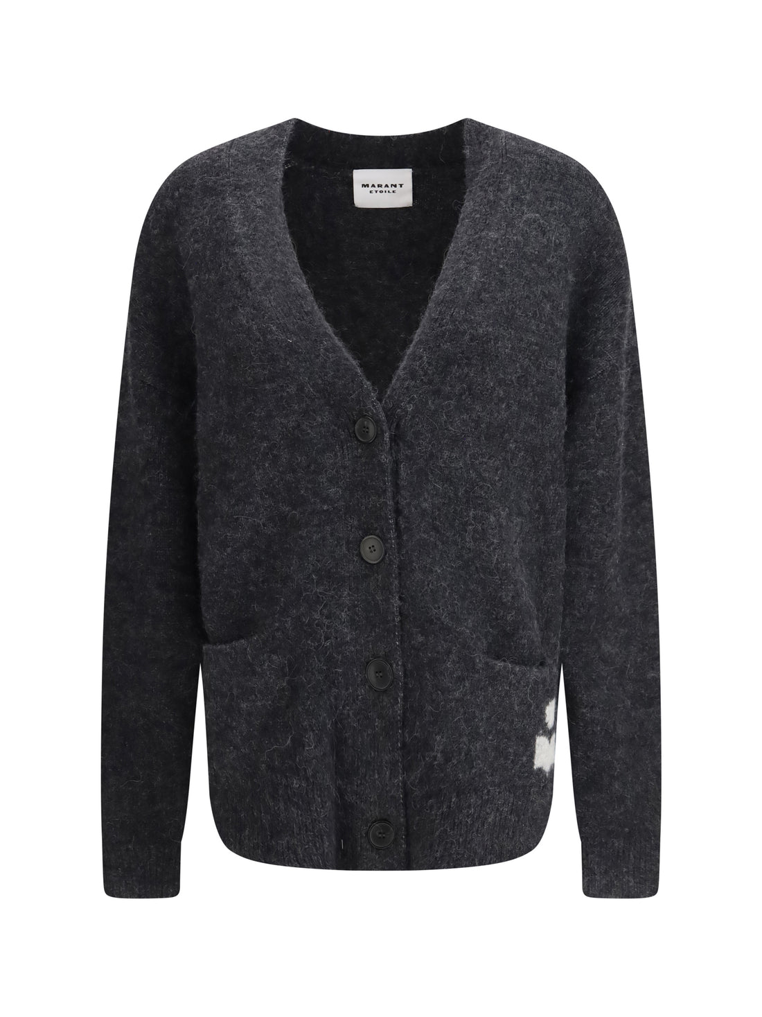 MARANT ETOILE 34 eborah cardigan in alpaca blend
