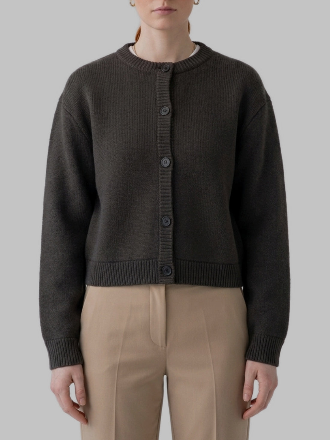 LISA YANG 02 dark fern emmylou cardigan jacket 