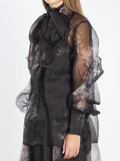 ZIMMERMANN 01 hypnotic pussybow blouse