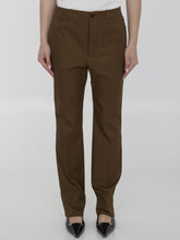 SAINT LAURENT 38 pants in cotton twill