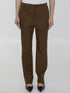SAINT LAURENT 38 pants in cotton twill