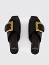 woman's heeled sandal