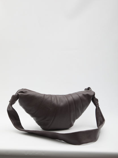 LEMAIRE OS croissant brown bag medium 